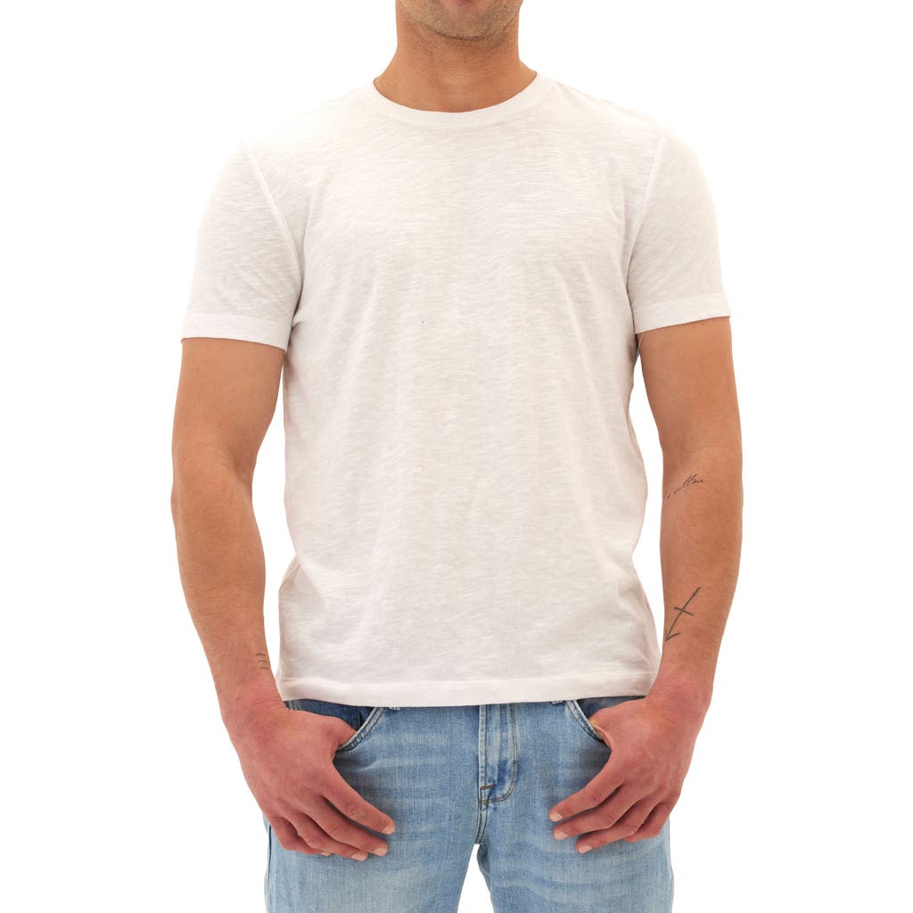 Threads 4 Thought Soloman Short Sleeve Slub T-shirt In White