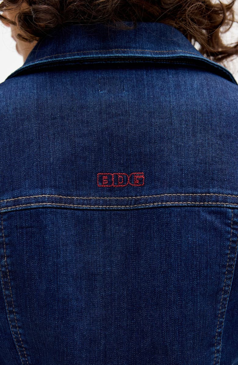 BDG Urban Outfitters Short Sleeve Denim Button-Up Shirt, Alternate, color, 