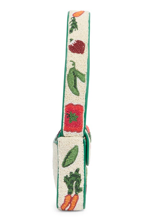 Staud Tommy Beaded Shoulder Bag