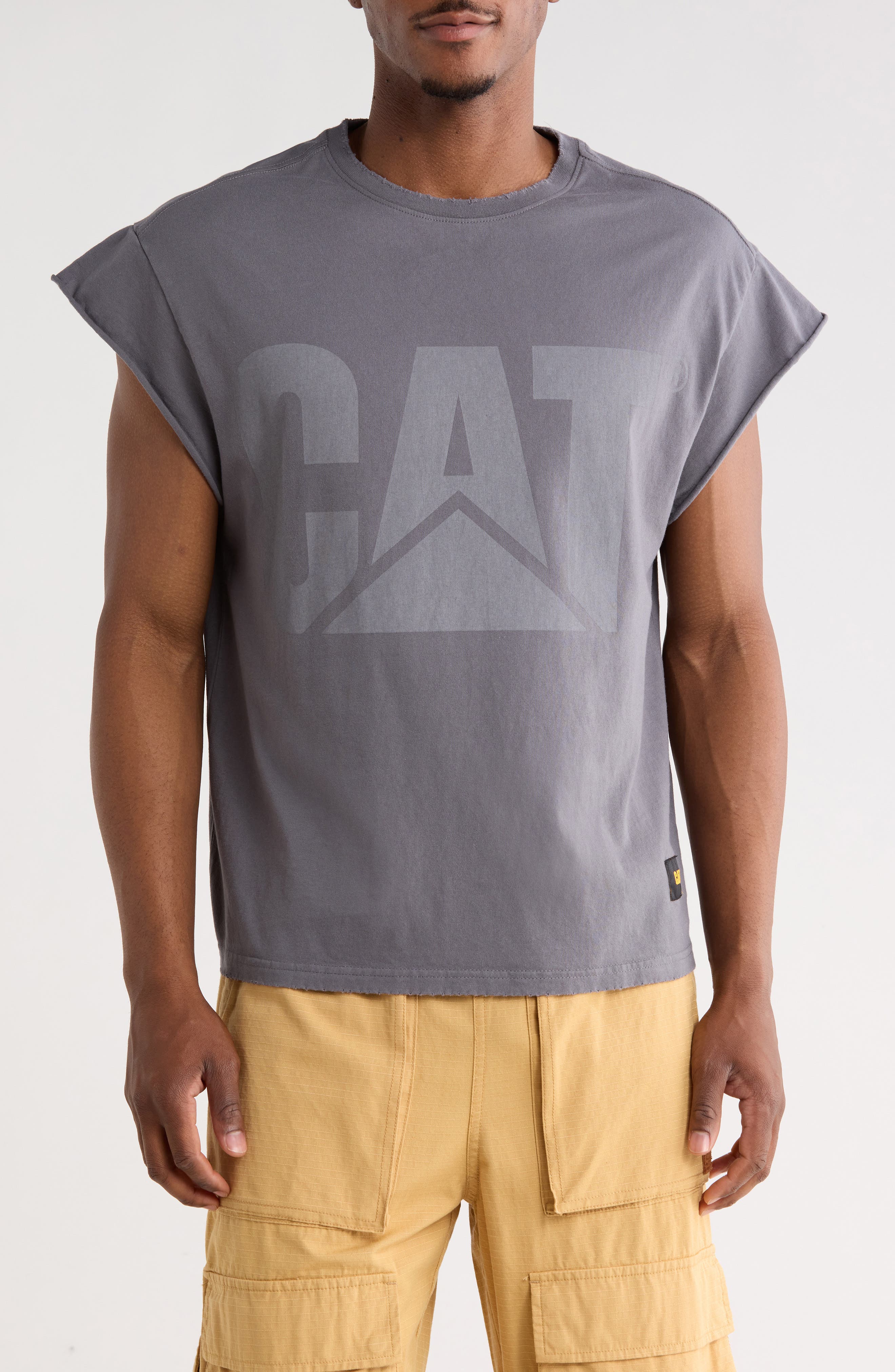 CAT WWR CAT Muscle Graphic Tank