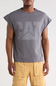CAT WWR CAT Muscle Graphic Tank