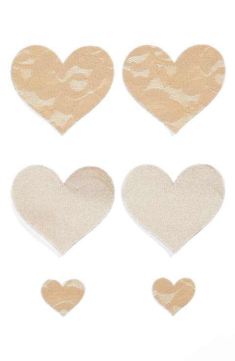 by Bristols Six Heart Nipple Covers
