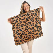 SILKSILKY Pure Silk Printed Square Scarf