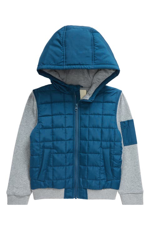 Kids' Summit Crest Mixed Media Jacket (Toddler, Little Kid & Big Kid)