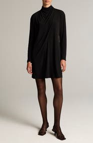 Vince Draped Cowl Neck Long Sleeve Top