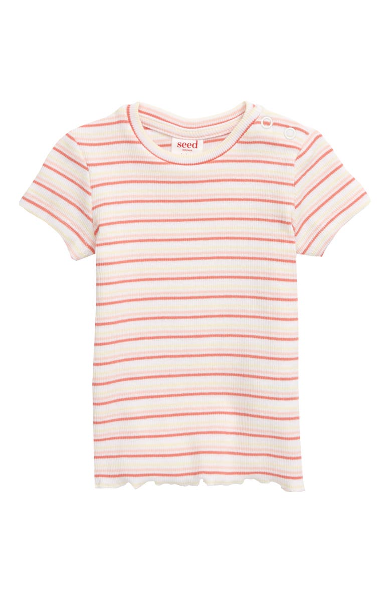seed heritage Stripe Ribbed T-Shirt, Main, color,