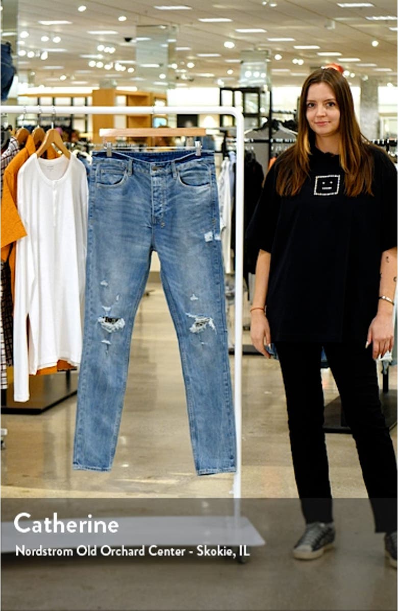 Chitch Big Kat Ripped Slim Jeans, sales video thumbnail