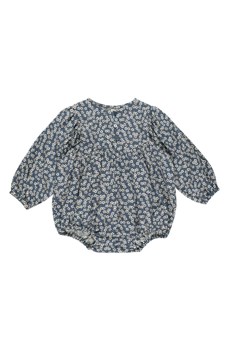 Rylee + Cru Gwen Linen Blend Romper, Main, color, 