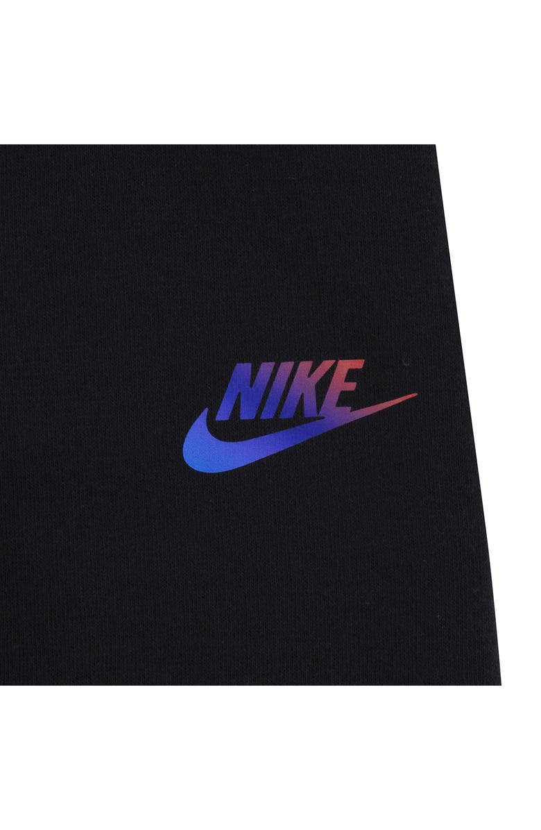 Nike Kids' Fleece Pullover Sweatshirt & Joggers Set, Alternate, color, Black/ Red