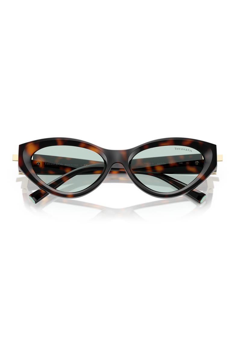 54mm Oval Sunglasses, Alternate, color, HAVANA