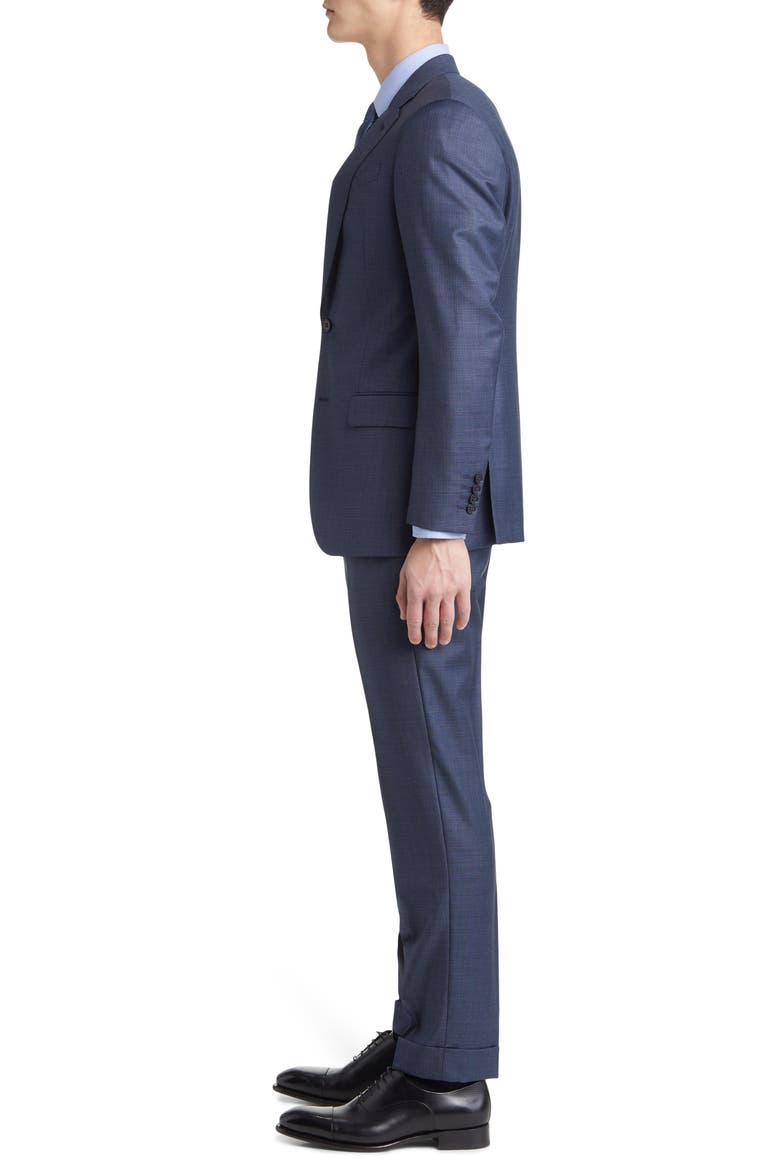 G-Line Virgin Wool Suit, Alternate, color, MARINE BLUE