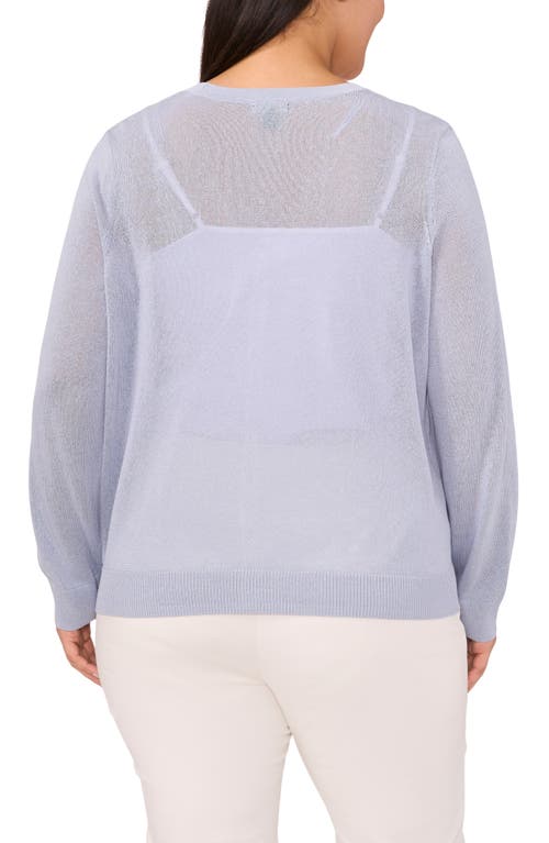 Halogenr Halogen(r) V-neck Cardigan In Blue Fog