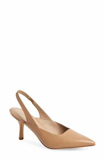 Zuri Slingback Leather Pump