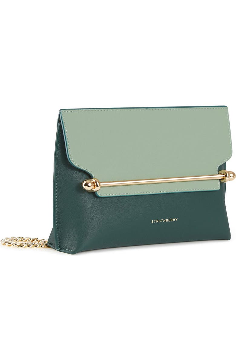 Strathberry Mini Stylist Bicolor Leather Crossbody Bag, Alternate, color,