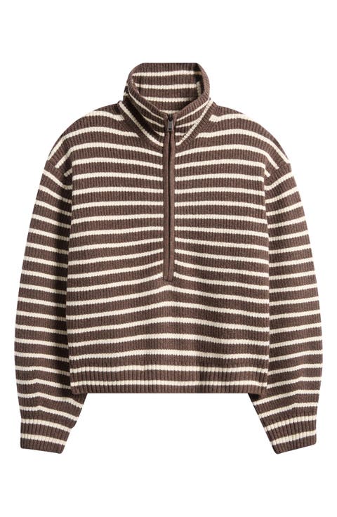 Jackson Quarter-Zip Organic Cotton Blend Pullover