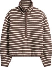 Faherty Jackson Quarter-Zip Organic Cotton Blend Pullover