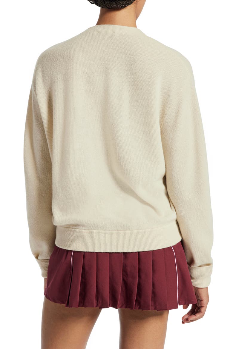 Cashmere Blend Cardigan, Alternate, color, 70V FARINE