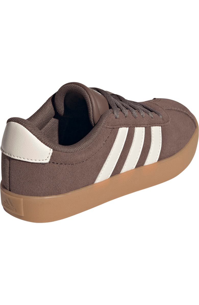 adidas Kids' VL Court 3.0 Sneaker, Alternate, color, Earth/ Chalk White/ Gum