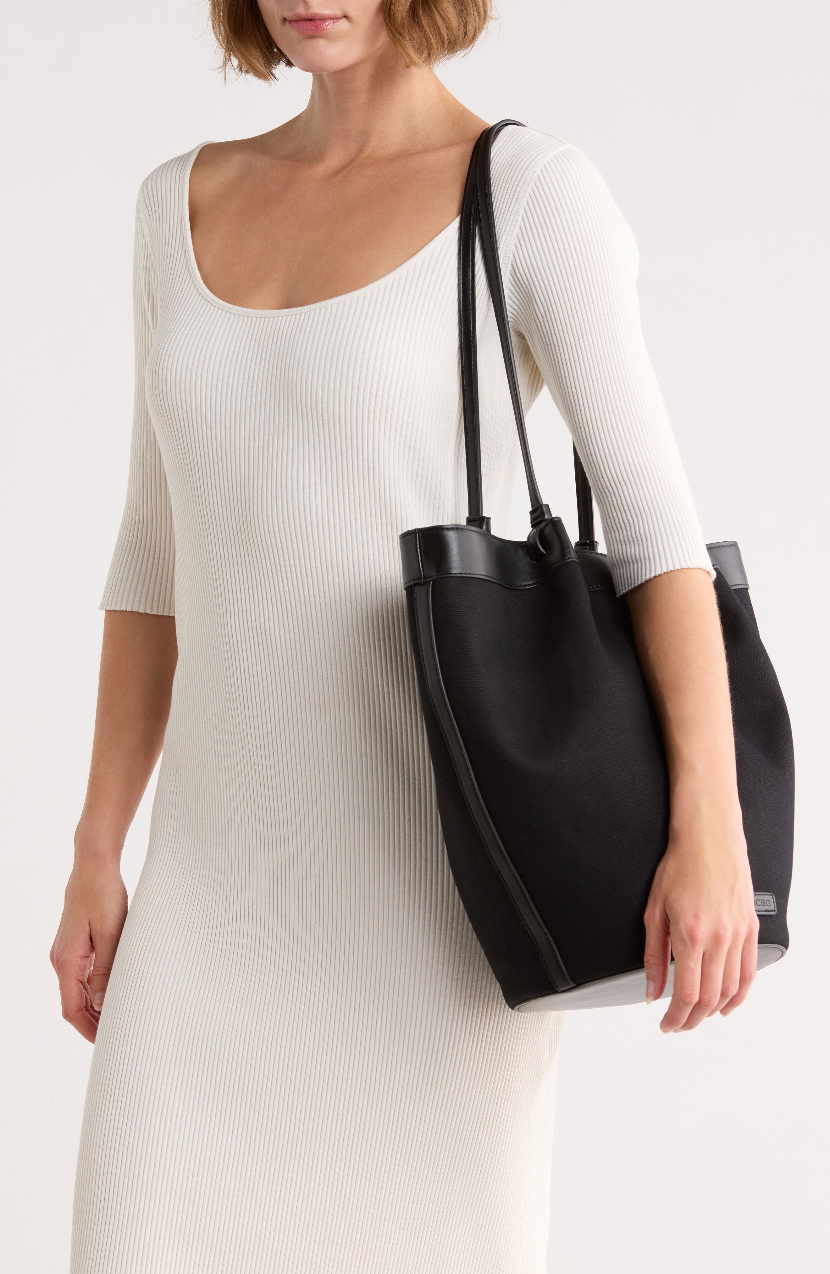 Canvas Tote Bag, Alternate, color, BLACK