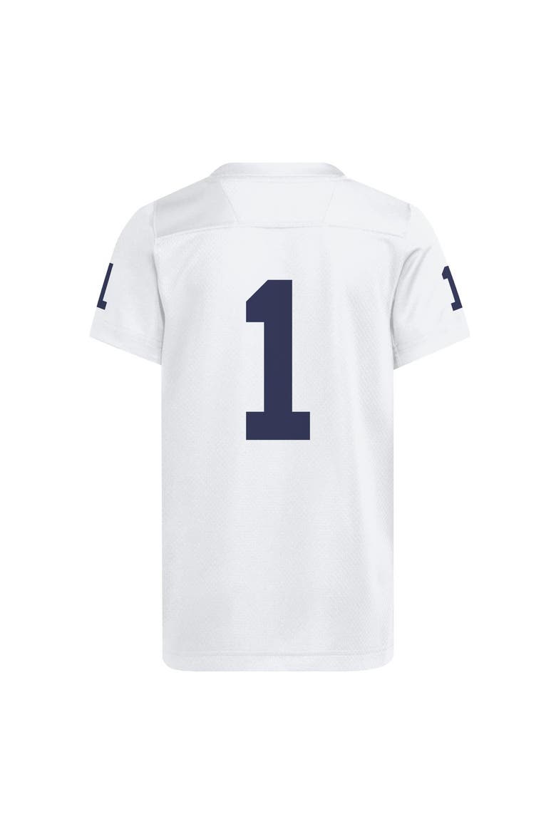 Youth adidas White Penn State Nittany Lions Replica Jersey, Alternate, color, White
