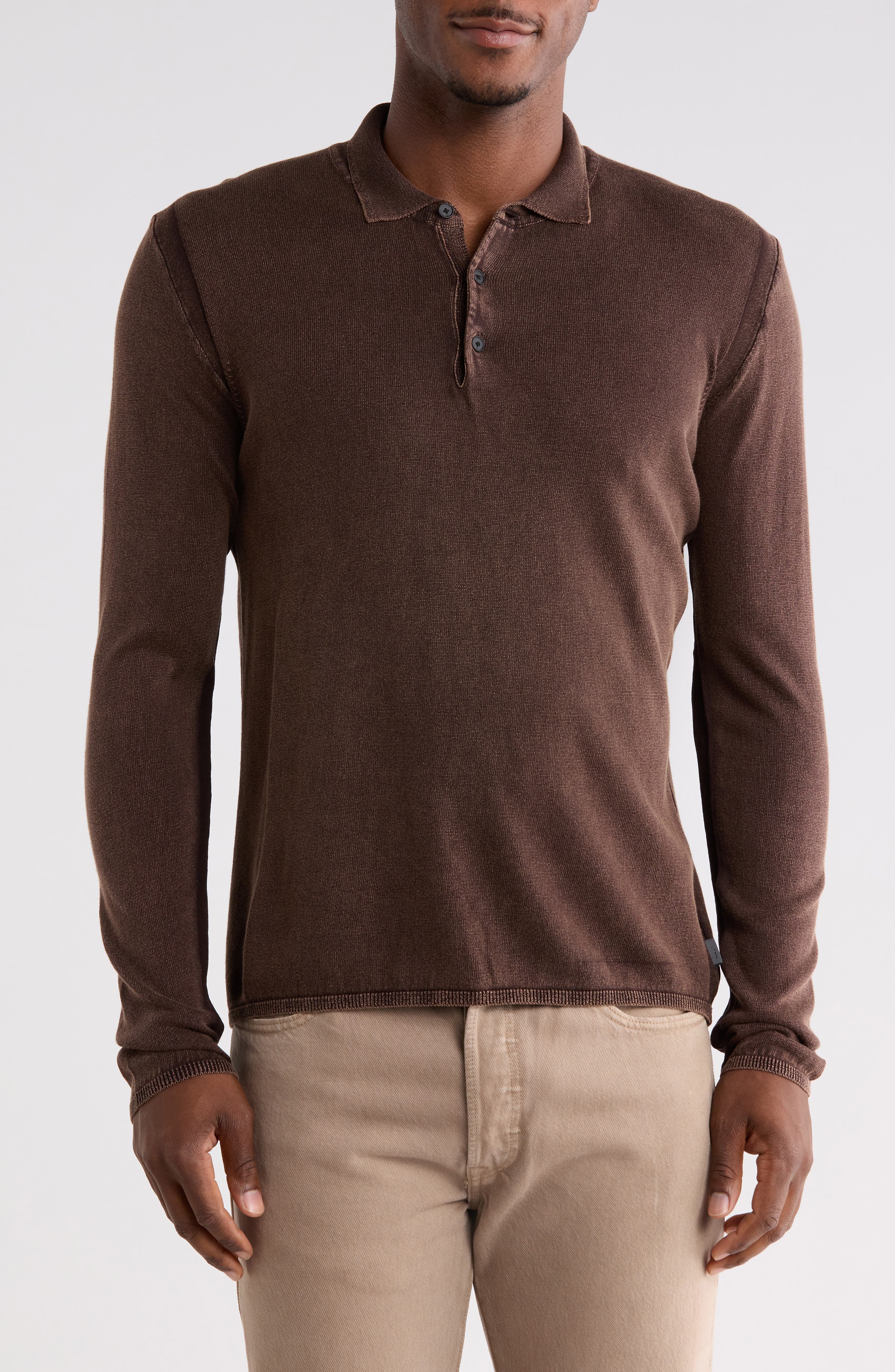 Dune Long Sleeve Polo