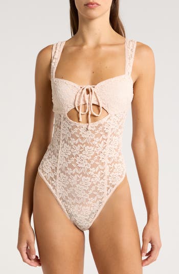 NWT Intimately FP Avery Lace Bodysuit in Festival hotsell Bloom