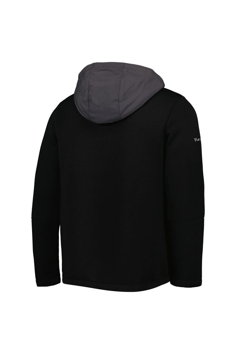 Men's Levelwear Black St. Louis Cardinals Ruckus Quarter-Zip Hoodie, Alternate, color, Black