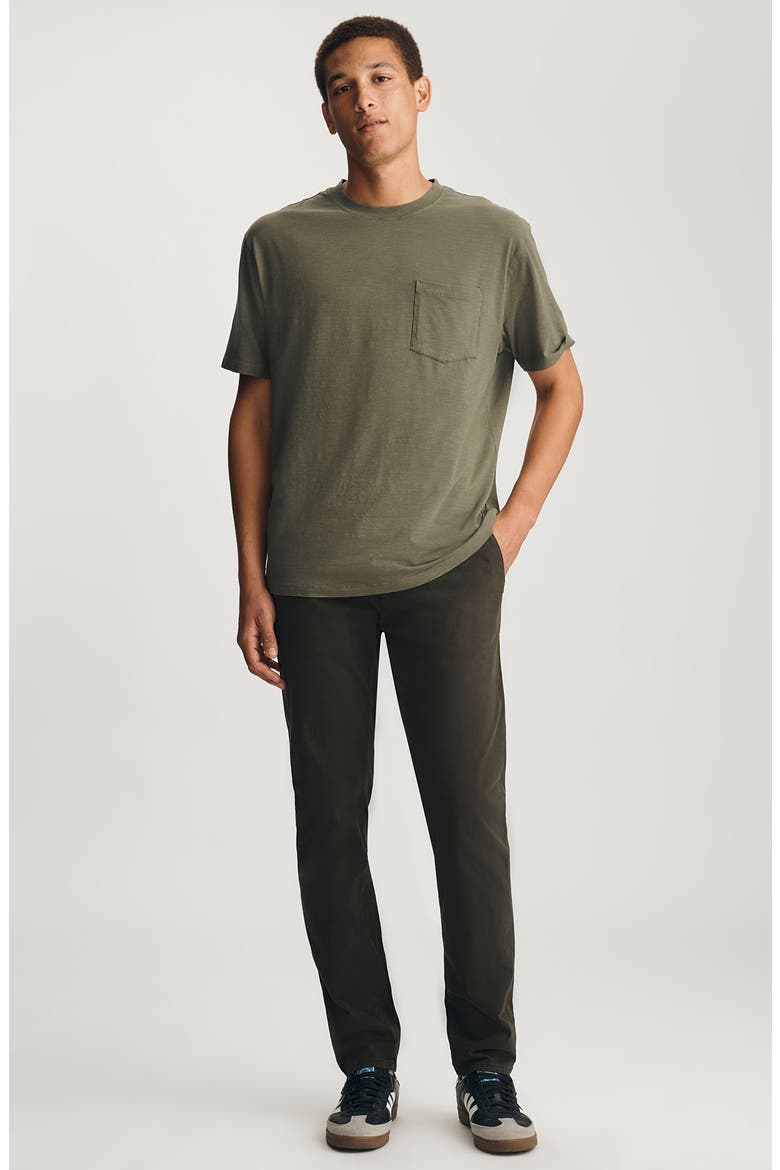 Slub Jersey Pocket T-Shirt, Alternate, color, GRAPE LEAF