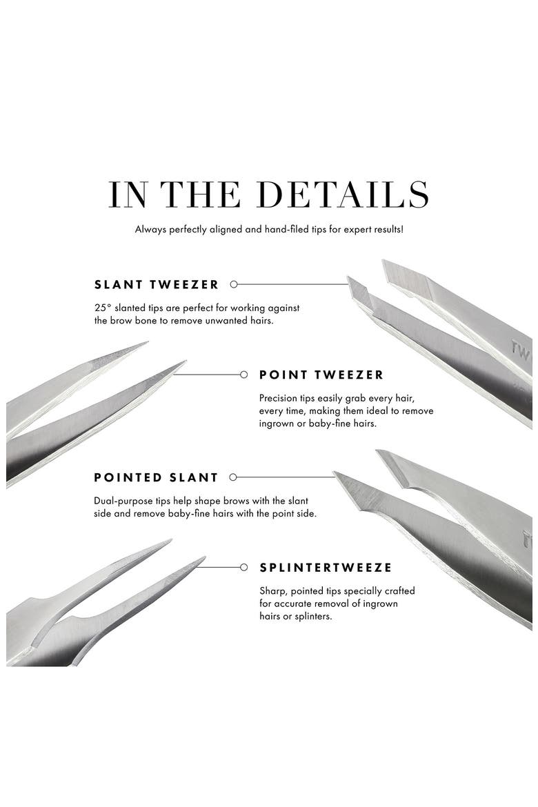 Granite Sky Slant Tweezer, Alternate, color, GRANITE SKY