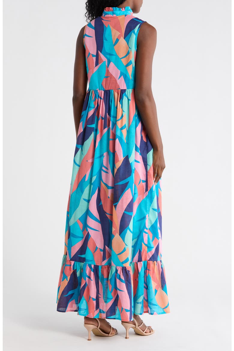 Living Large Iman Maxi Dress, Alternate, color, BLUE MULTI