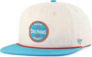 '47 Men's '47  Natural Miami Dolphins Payson Captain Adjustable Hat