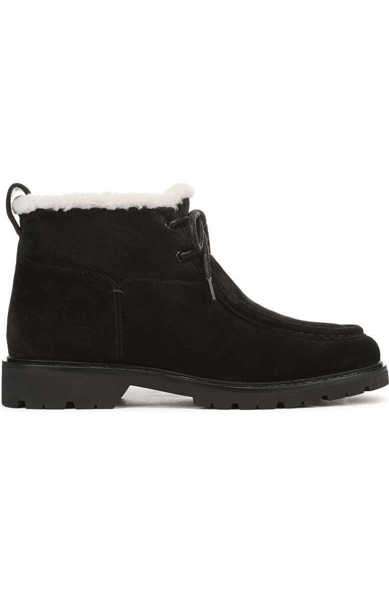 Vince Sierra Genuine Shearling Boot, Alternate, color, Black