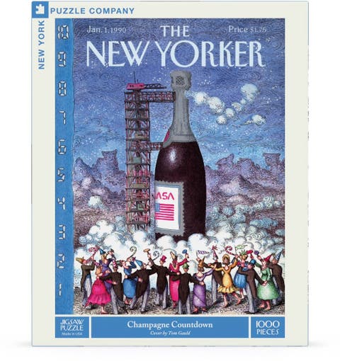 Champagne Countdown 1000 Piece Puzzle