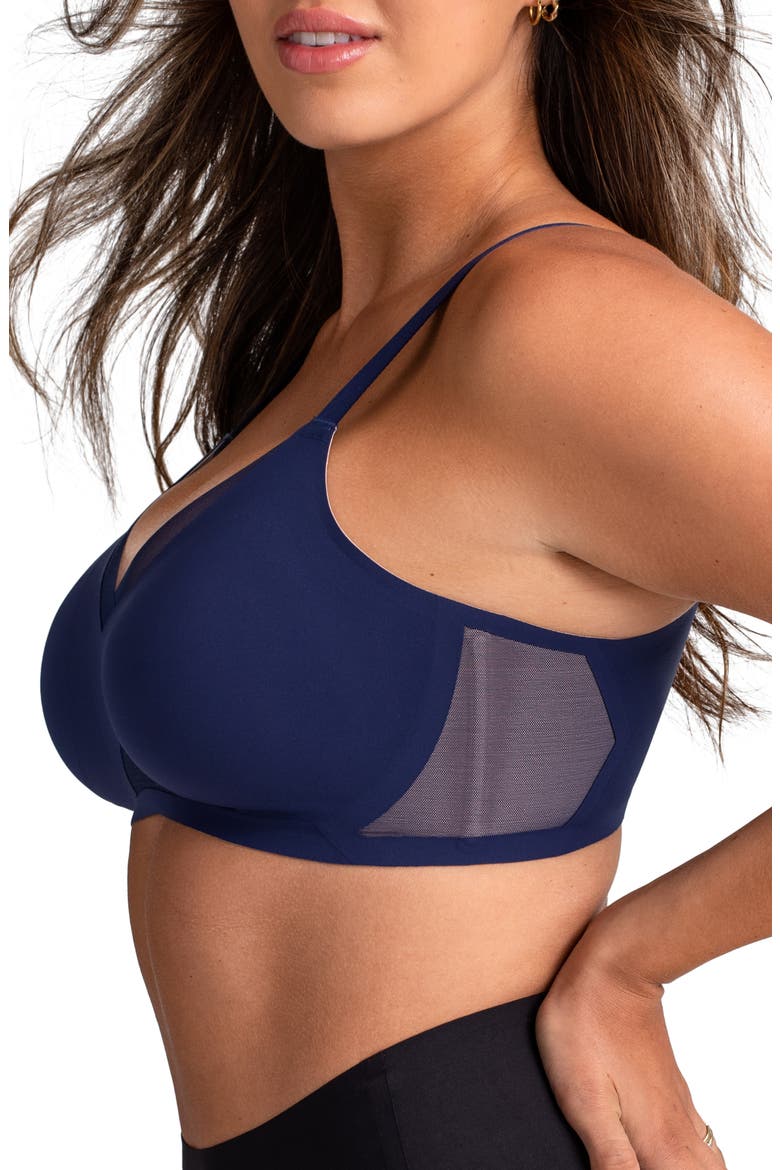 Liftwear Crossover Bra, Alternate, color, NAVY
