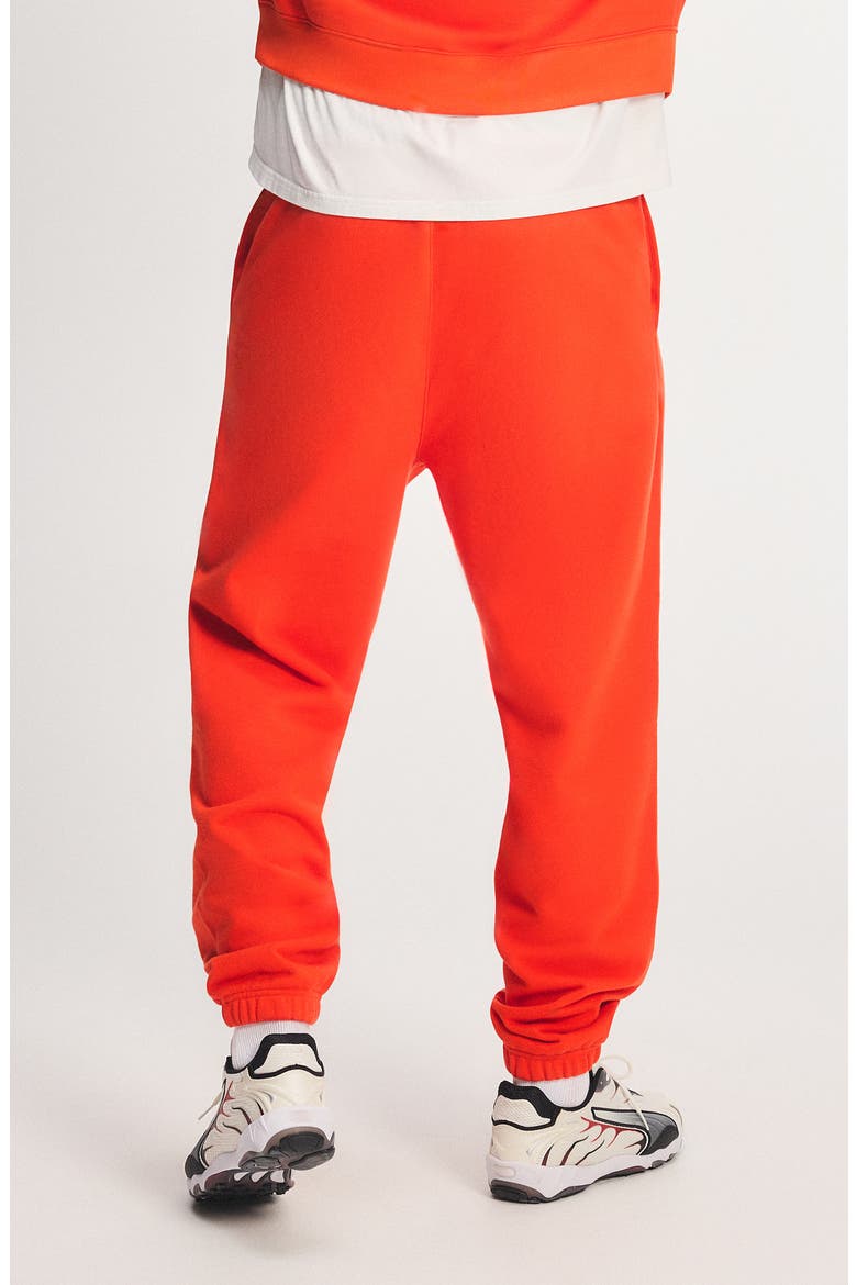 Fleece Joggers, Alternate, color, RED TEMPO