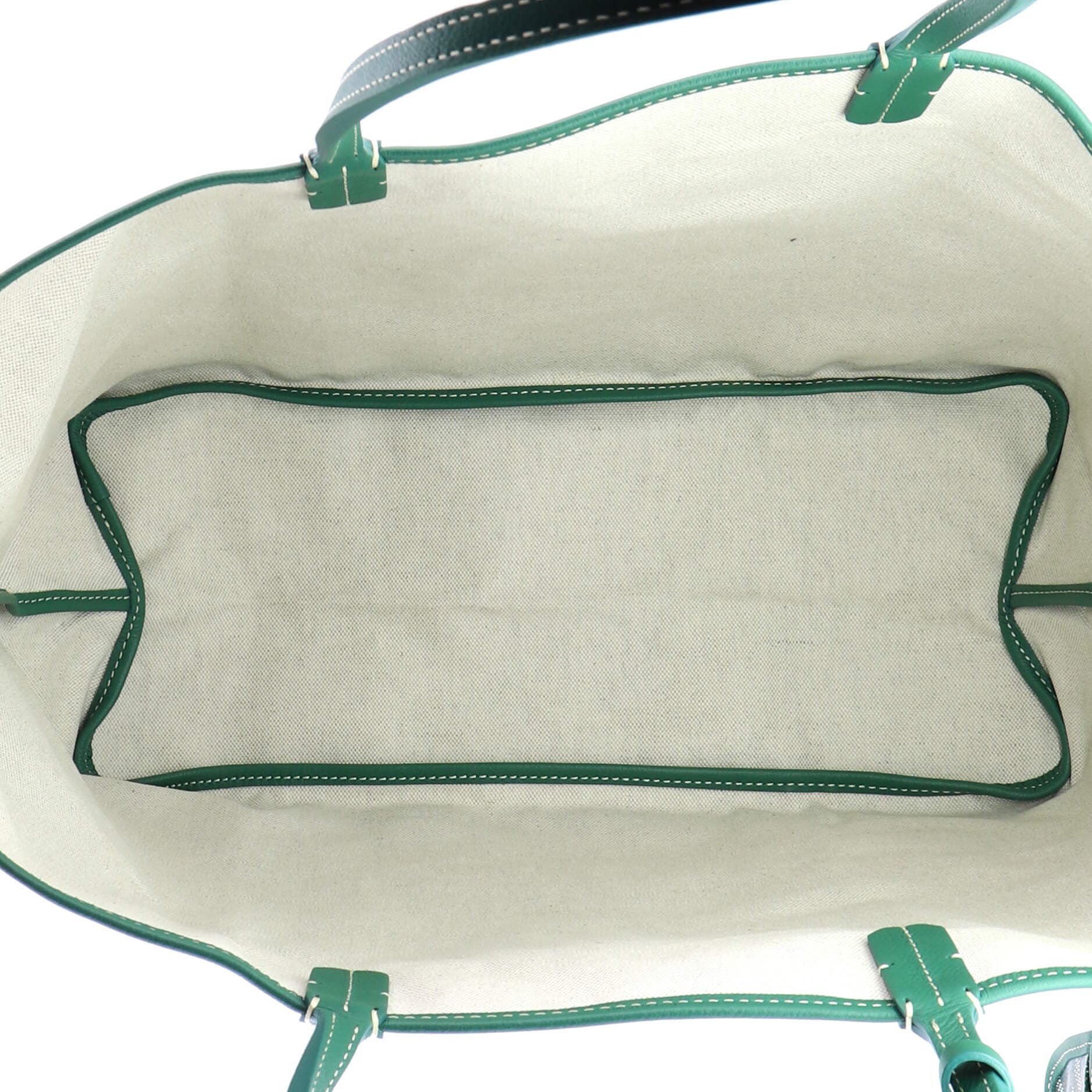 Saint Louis Tote Coated Canvas PM, Alternate, color, Green