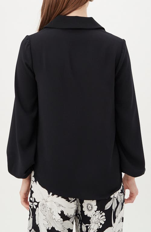 Trina Turk Tanoshi Top In Black