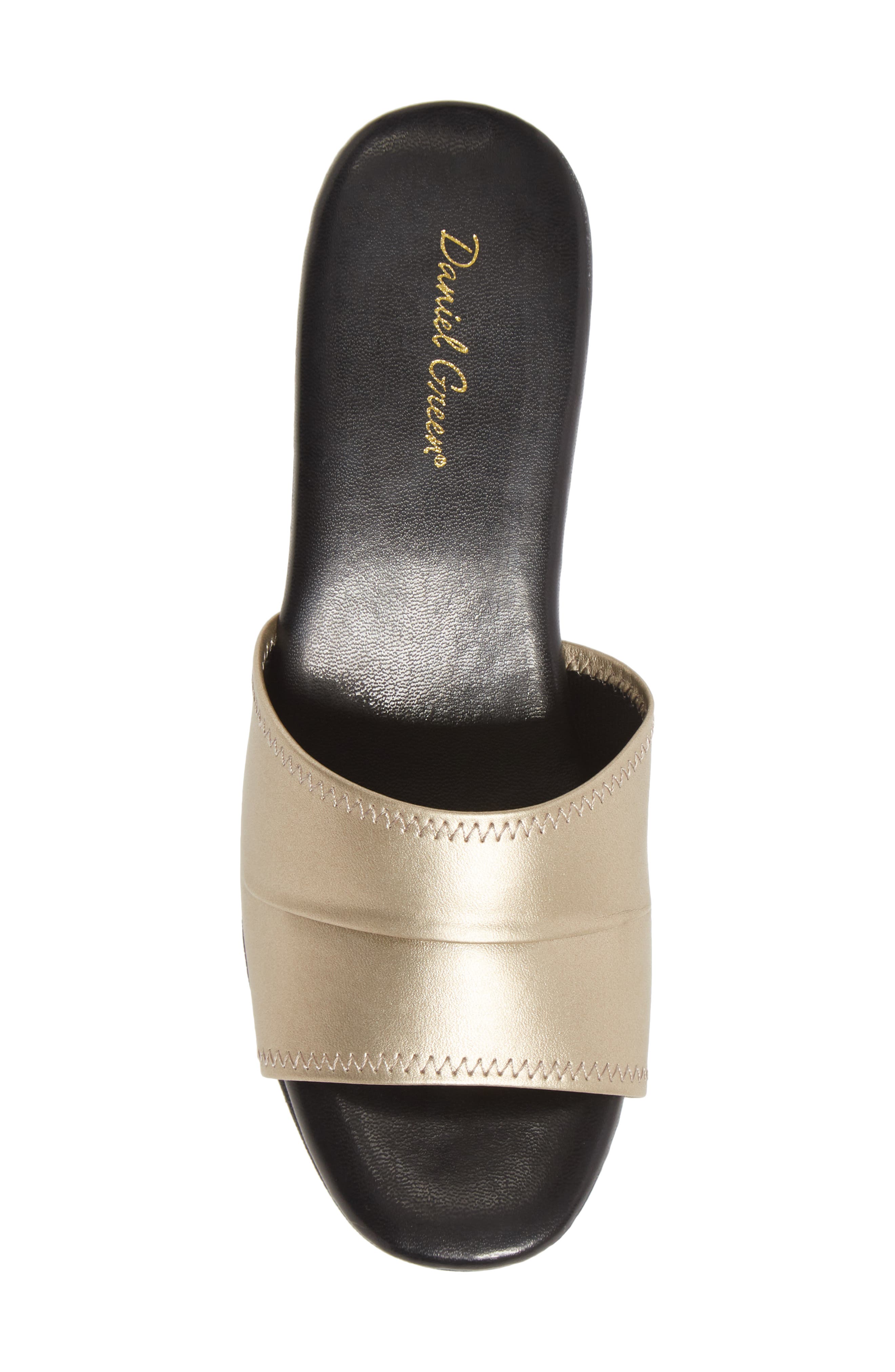 'Dormie' Slipper, Alternate, color, PEWTER FAUX LEATHER
