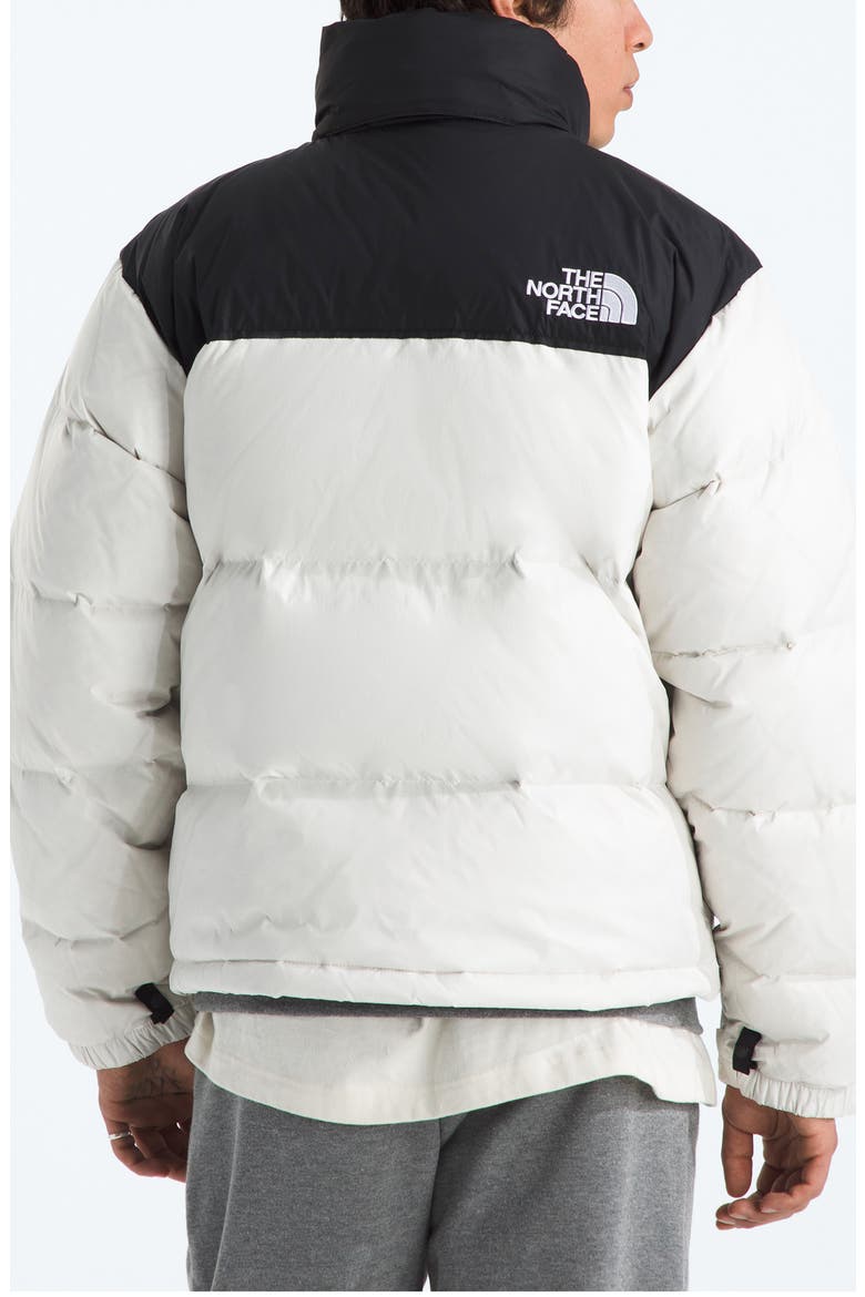 1996 Retro Nuptse 700 Fill Power Down Packable Jacket, Alternate, color, WHITE DUNE/ TNF BLACK R