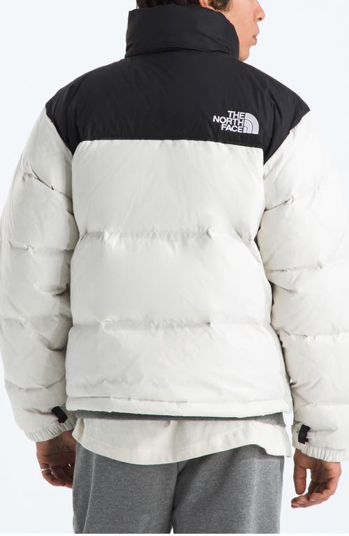 The North Face 1996 Retro Nuptse 700 Fill Power Down Packable Jacket In White