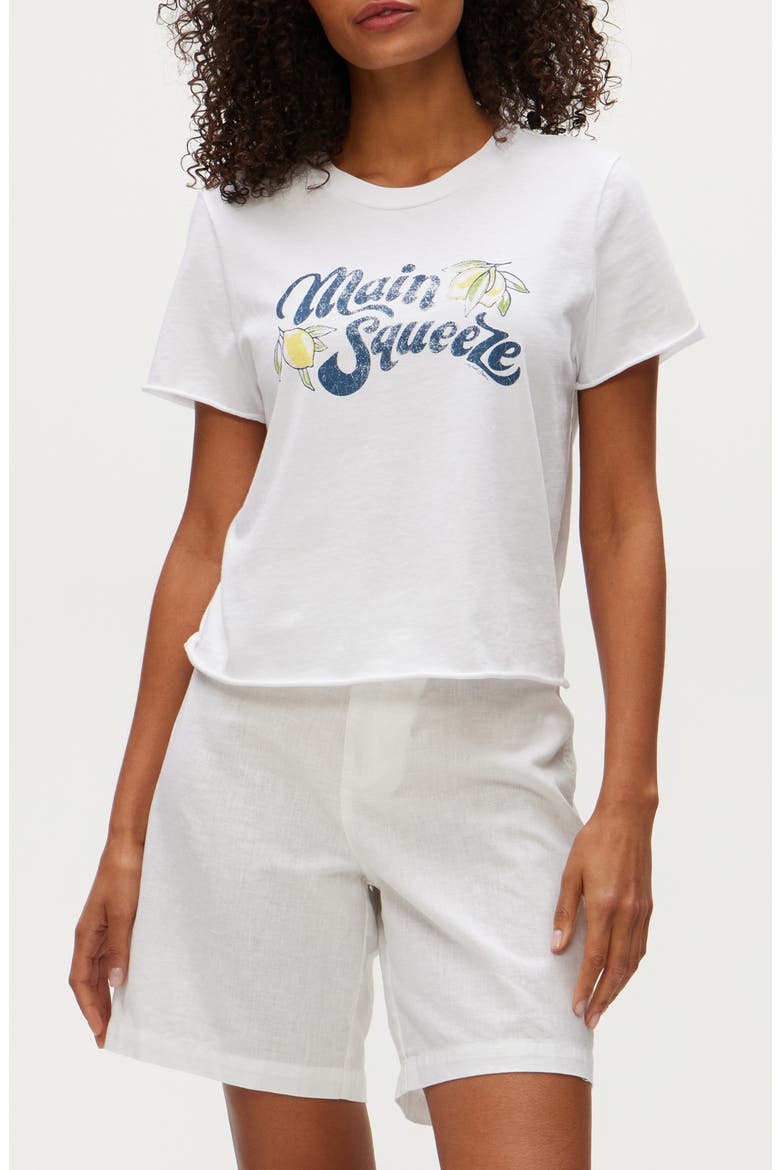 Main Squeeze Graphic T-Shirt, Main, color, WHITE