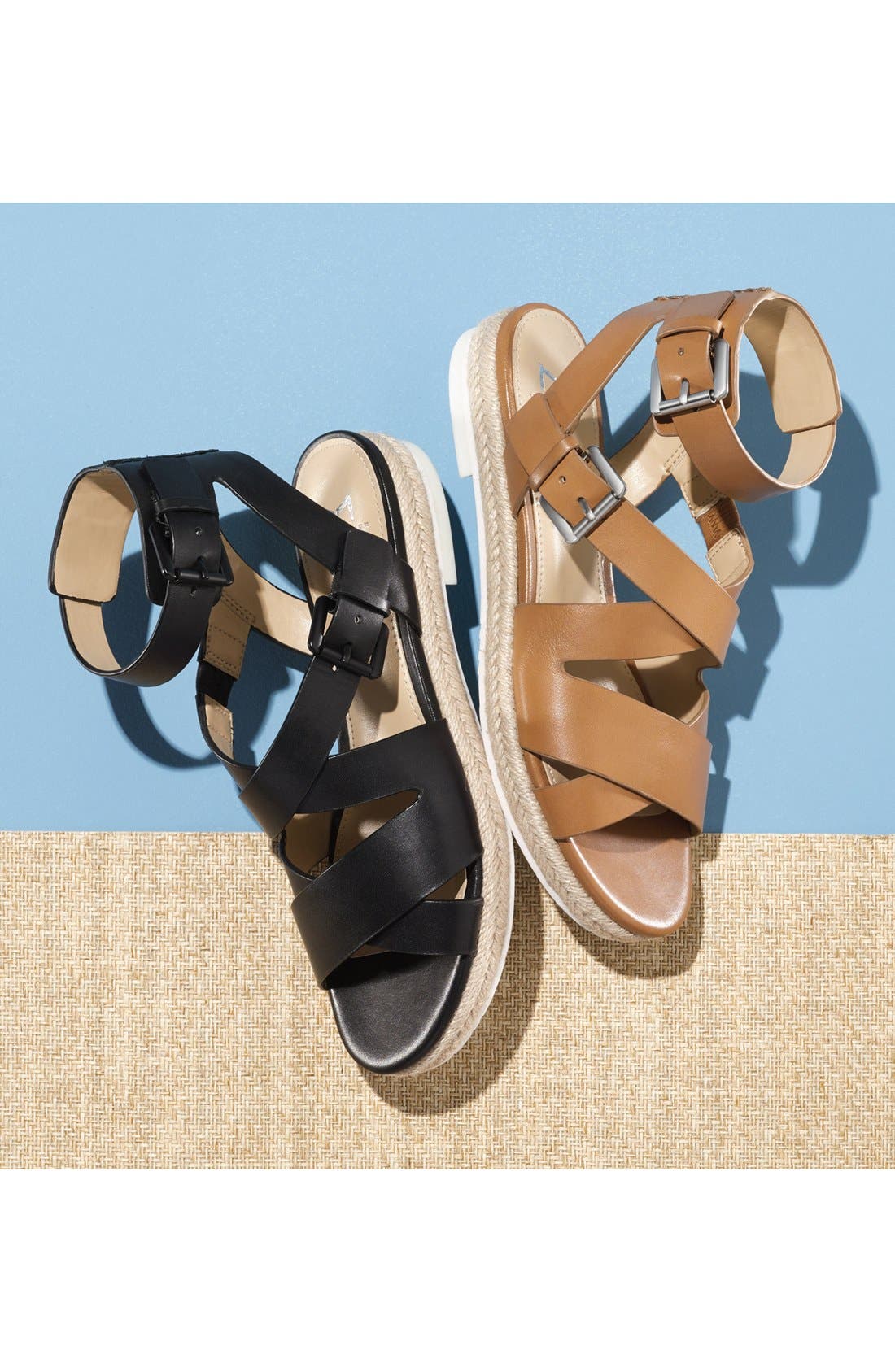 Marc Fisher LTD 'Alysse' Flat Sandal, Alternate, color, 