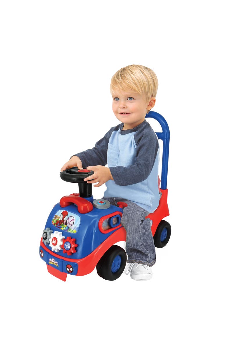 Kiddieland My First Activity Rideon Spidey Racer, Alternate, color, Multicolored