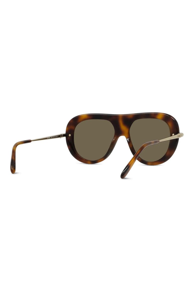 Slim 52mm Pilot Sunglasses, Alternate, color, DARK HAVANA / BROWN