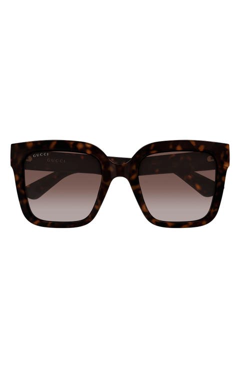 GG2190S 53mm Gradient Square Sunglasses
