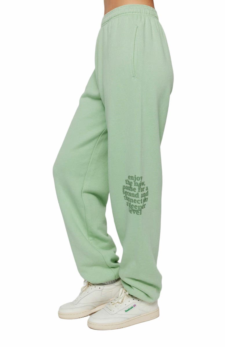 Samii Ryan | Smiley Connections Sweatpants , Green , X-Large , 5, Alternate, color, Green