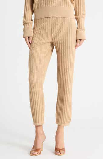 Cable Knit Joggers