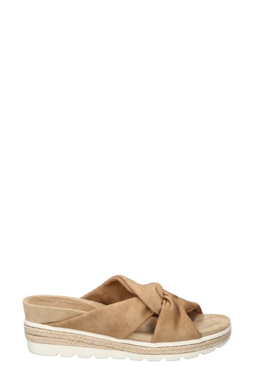EASY STREET EASY STREET JA KNOTTED SLIDE SANDAL 