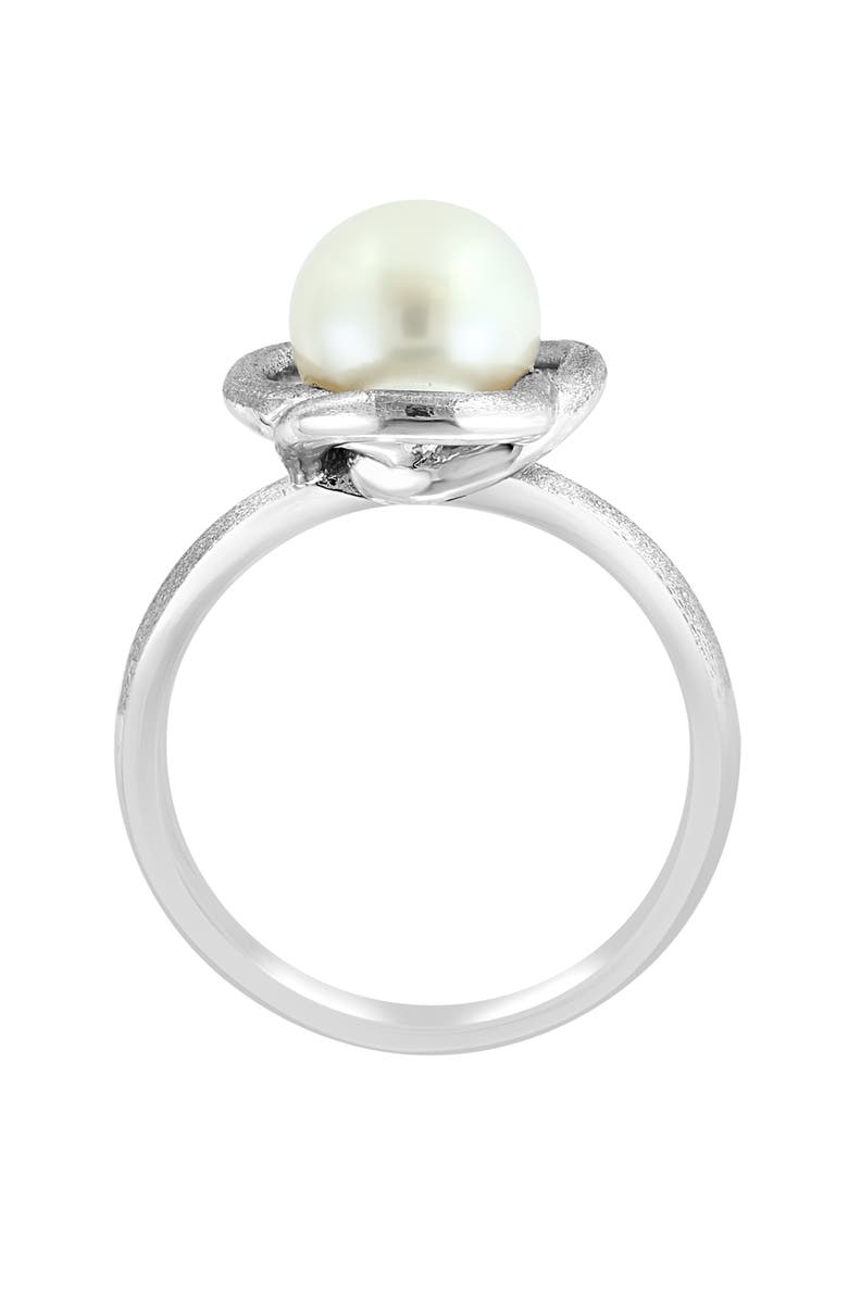 EFFY 8-9mm Freshwater Pearl Sterling Silver Ring, Alternate, color, White