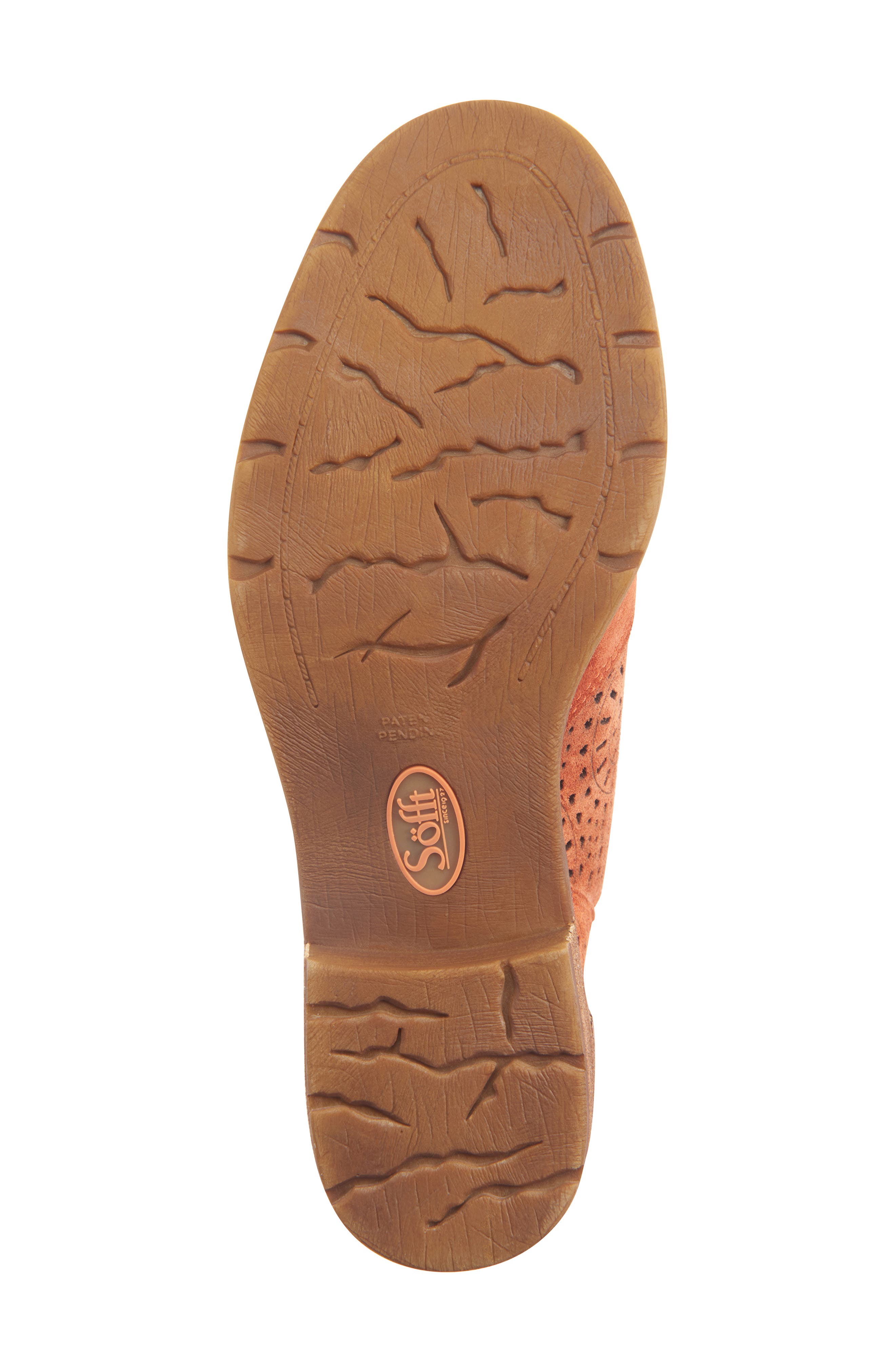 Barrosa Bootie, Alternate, color, SUNSET ORANGE SUEDE